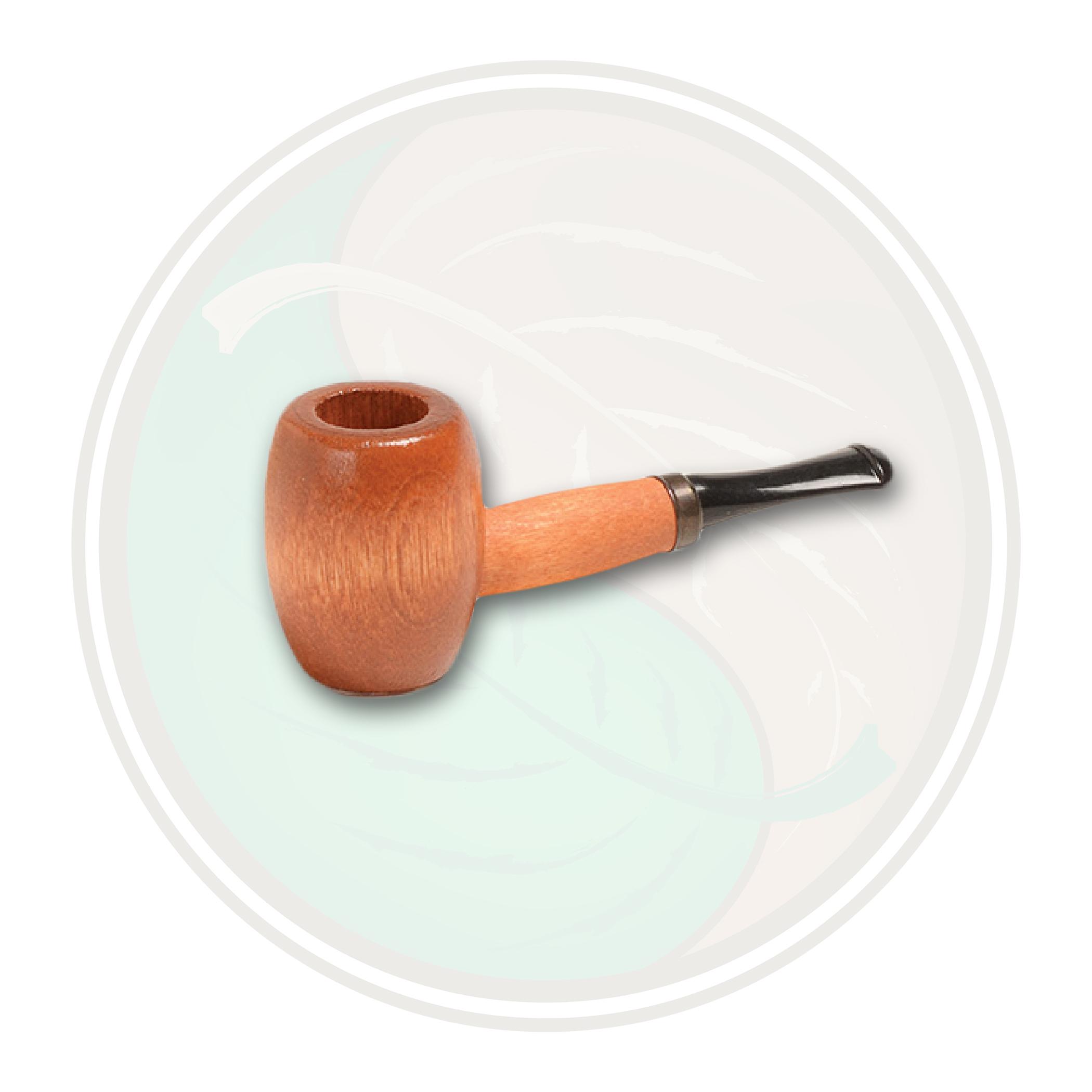 Ozark Mini Hardwood Pipe For Tobacco Smoking Pipe Leaf